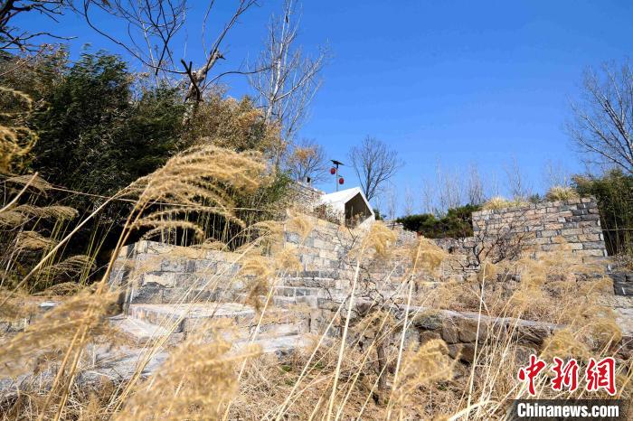 淄博市沂源县鲁村镇龙子峪村的文化场馆。　淄博市委宣传部供图